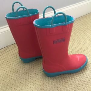 LL Bean brand new kids rain boots size 1